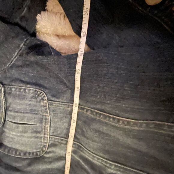 Vintage denim jean y2k ms lee jacket/coat plus size 2xl/3xl - Picture 4 of 14